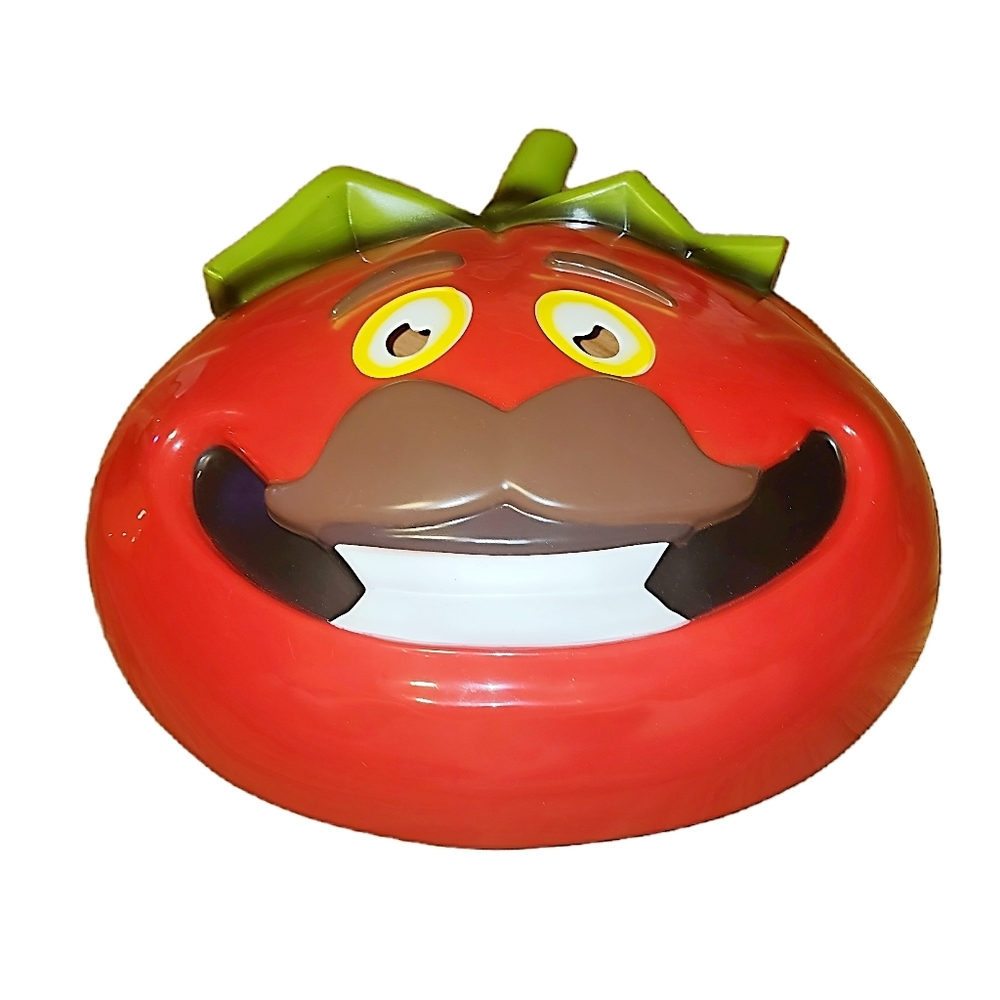 Fortnite Game Tomato Head Mask Halloween Costume Cosplay Face Mask